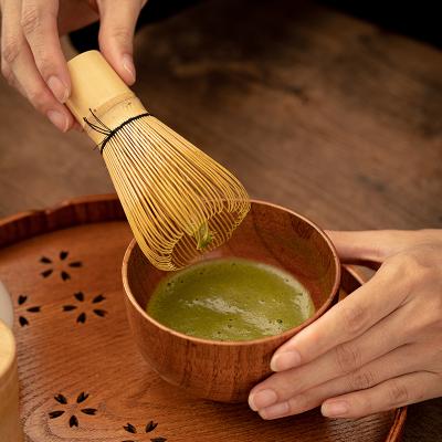 China Viable Japanese Classic Natural Bamboo Matcha Tea Accessories Matcha Beater Green Tea Tea Beater for sale