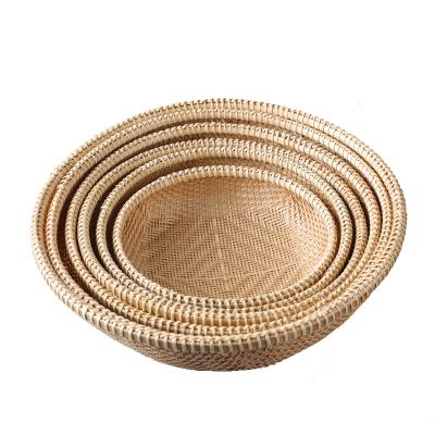 China Viet Nam Storage Basket Bamboo Plate Fruit Vegetable Placement Bread Basket Bamboo Egg Basket Bamboo Dustpan for sale