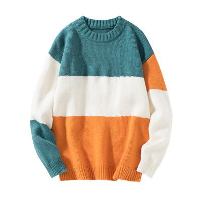 China High Quality Oversized Custom Knitted Men's Anti-Shrink Fashion Designer Sweaters for sale