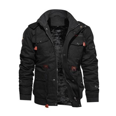 China Sustainable High Quality Outdoor Men's Military Bomber Winter Fleece Tactical Jacket for sale