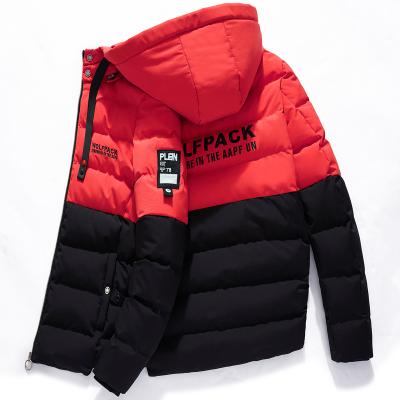 China Viable OEM Customized Cotton Quilted Coat Stripper Windproof Outwear Warm Winter Mens Padded Jacket for sale