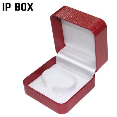 China Leatherette Paper Covering CP1603B Round-Cornered Bracelet Box - Custom Printed Logo - Leatherette Paper - Jewelery Box Packaging Packaging for sale