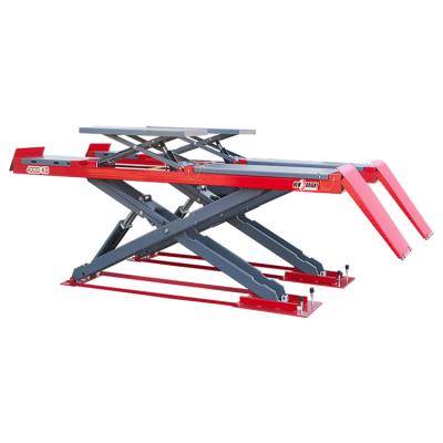 China Maintanence Automatic Scissor Car Lift NB-L1559 Ultra Thin Lift For Car for sale