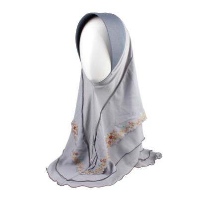 China 95% Polyester + 5% Spandex Custom High Quality Muslim Glitter Hijab Scarf Plain Scaves Shiny Wrap for sale