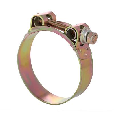 China High Quality Cheap Pipe Clamp Pipe Clamp China Manufacture Exhaust Cavity T-bolt Flange Carbon Steel Pipe Flanges Price European Pipe Clamp for sale