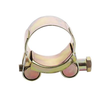 China Gold Flanges Heavy Duty Types Of Pipe Clamp High Pressure Heavy Duty European T-bolt Clamp Heavy Duty Style Pipe Clamps for sale