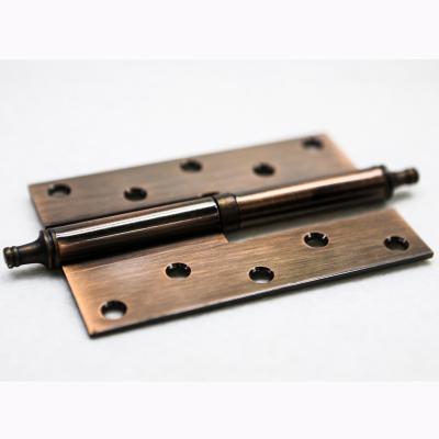 China Iron Most Popular Market Bronze Color Egypt Tip Crown Wood Door Hinge for sale