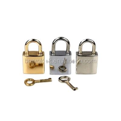 China Small Square Zinc Alloy Padlock Safety Stationery Lock 21*21*10mm for sale