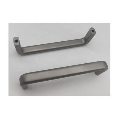 China Industrial Equipment CNC Sandblasting Steel Plate Machining Rotating Milling Aluminum Sandblasted Stainless Door Handle for sale