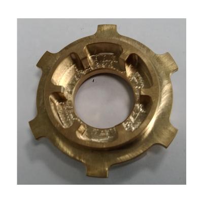 China Custom CNC Aluminum Brass Lathe Parts Brass Bushings CNC Turning Machining Parts Industrial Equipment CNC Turning Parts for sale