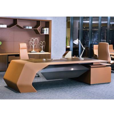 China Latest Modern Hot Selling Executive MDF Office Design 