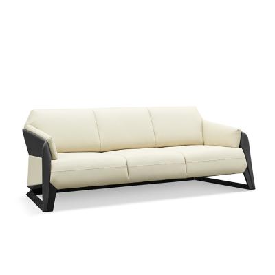 China Modern High Quality Cheap Prices Adjustable Leather Couches Ivory (Size) Italian Leather Sofa for sale