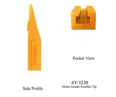 China Excavator Loader Attachment Bulldozer Wheel Loader Backhoe Forging Spare Part 6Y5230 T114792 9f5124 Ripper Tooth Point for sale