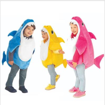 China High Quality New Design Customized Animal Mascot Costumes Kids Shark Costume Baby Zw124 for sale