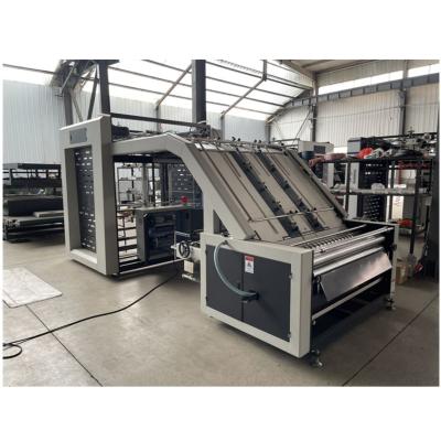 China Corrugated Cardboard Laminating Machine with Max Paper Size 1600*1100 and 13 kw Power for sale