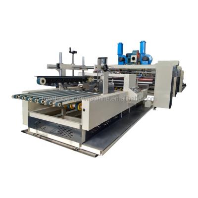 China High Speed Carton Flexo Printing Die Cutting Slotting Folder Gluer Pasting Machine for sale