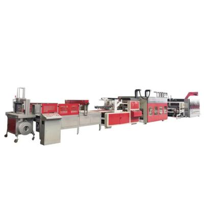 China 1200 Mm Automatic Printer Slotter Die Cutter With Folder Glue Inline for sale