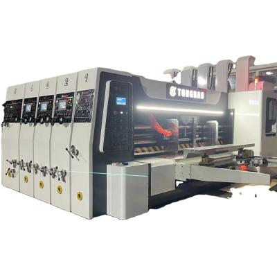 China Automatic 3 Color Printing Die Cutting Machine For Corrugated Cardboard for sale