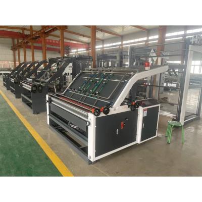 China Semi-auto Flute Paper Board Laminating Machine with 3 kw Power and Film Packaging Type for sale