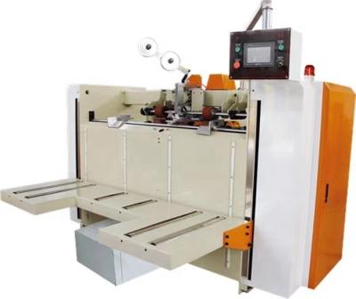 China Smooth Operation Semi Automatic Servo Nail Box Stitching Machine for Easy Maintenance for sale