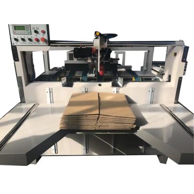 China Advanced Semi Automatic Folder Gluer Machine for 900 mm x 260 mm Corrugated Cardboard for sale