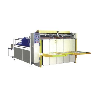 China Video Technical Support Semi-Automatic Corrugated Box Folder Gluer for 1515mm Size for sale