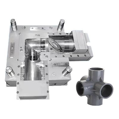 China Customized 500 Injection ABS Plastic Molding PVC Pipe Elbow Fittings Injection Molding for sale