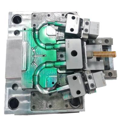 China Part 500 Plastic Injection Mold Bent Pipe Molding Plastic Injection Mold for sale