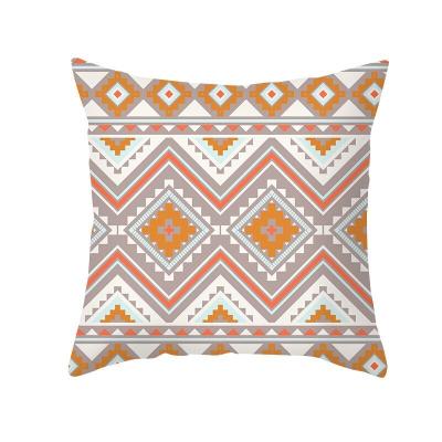 China Clan Style Abstract Home Sofa Portable Bohemian Geometric Printing Decorative Pillow Case for sale