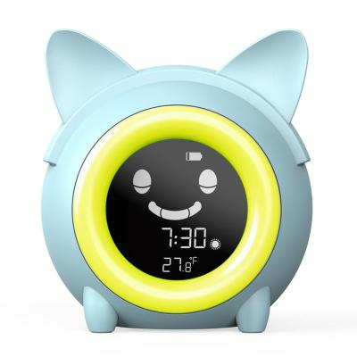 China Class Home Mini Decor Day Night Light Kids Sleep Coach Kids Alarm Clocks Smart Digital &Analog Bedroom Clocks Suppliers for sale