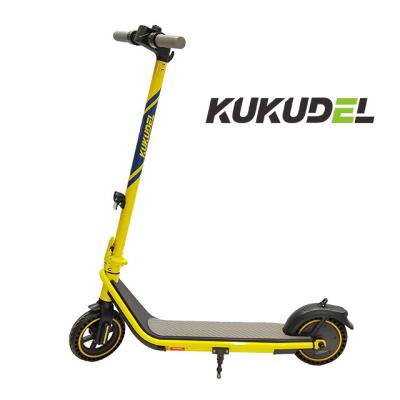 China Powerful Unisex Swap 8.5 Inch Two Wheel Stand Foldable Portable E Scooter Kick Board Electric Scooter for sale