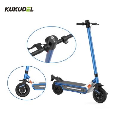 China Wholesale warehouse KUKUDEL 101P unisex cheap tire 500W dockless EU price rechargeable scooter for rental service for sale