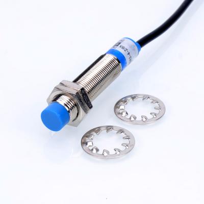 China M12 DC 3wire 24V NPN Auto Inductive Proximity Switch Sensor for sale