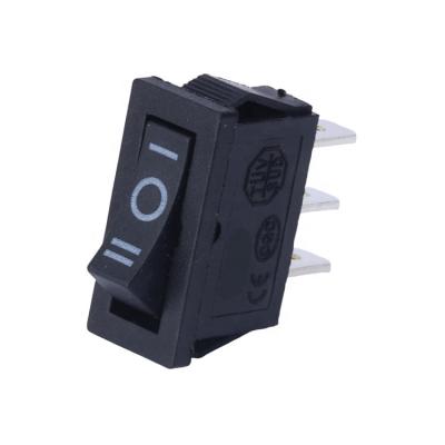 China (ON)-(ON) SPDT 3P 3 way OFF- (on)-(on) 10A Momentary Off- 125VAC NO--illuminated 3 position rocker switch for car boat marine for sale