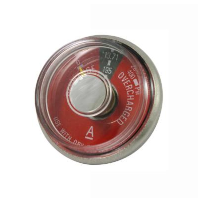 China Stainless Steel Fire Extinguisher Pressure Gauge With Stainless Steel Case for sale