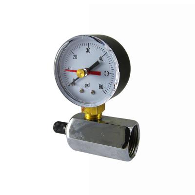 China Black Steel Case Hot Special Sales Gas Test Indicator Gauge Nature Gas Pressure Gauge for sale