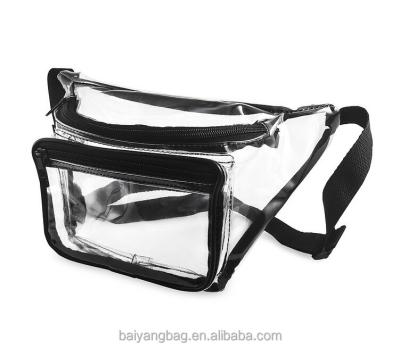 China Storage Customize Clear PVC Beach Belt Tool Waist Pouch Bag, Cheap Sport Fanny Pack for sale