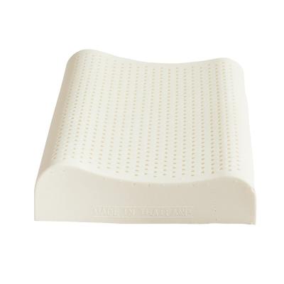 China Traditional Local Anti-Apnea Wave Shape Latex Foam Pillow For Sleep for sale