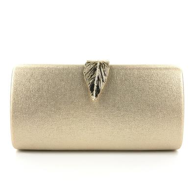 China Bling Clutch bag Cirilla Women PU Evening Bag Clutch Purse Crossbody Bag with Leaf style flip lock for Wedding Cocktail Party Banquet for sale