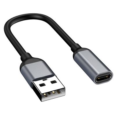 China 2022 Best Selling Amazon LAPTOP 2.0 Type C Female to USB A Male Adapter Charging Cable USB C to USB A Adapter for sale