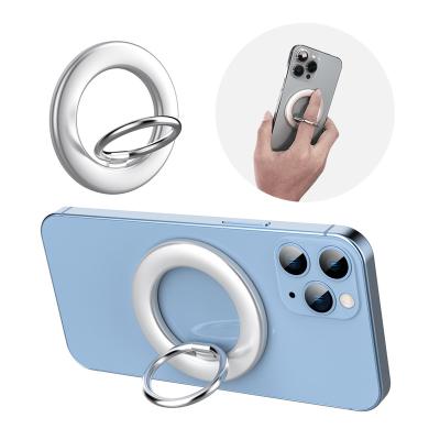 China Magsafe 360 ​​Degree 2022 Metal Finger Adjustable Custom Grip Cell Phone Magnetic Cell Phone Ring Holder For Iphone 12 13 14 for sale