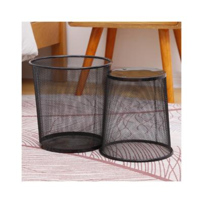 China Without Lid Original Factory Wholesale Hot Sale Garbage Container Iron Net Bin for sale