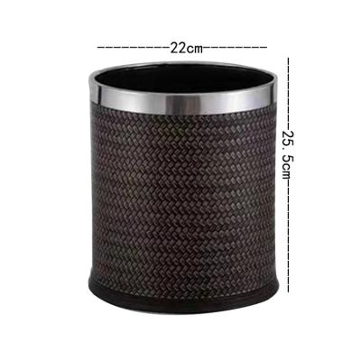 China New Product Sustainable Hotel Double Trash Can Supplies Hotel Trash Can for sale