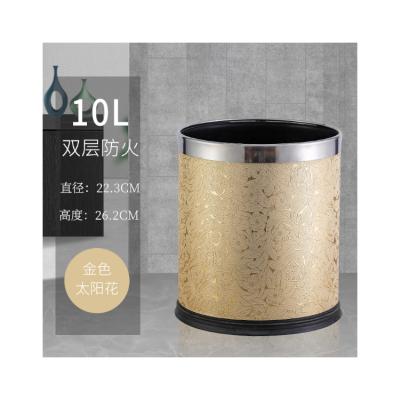 China Newest Sustainable Hotel Guest Room Hot Selling Double Pit Trash Can for sale