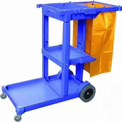 China Commercial Cleaning Trolley Cart Cleaning Cart at Factory Wholesale Price for sale