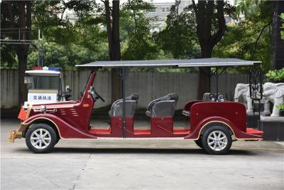 China Coches eléctricos de poco ruido del vintage, vehículo eléctrico clásico de 8 personas para el turista en venta