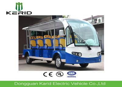 中国 11人の5kw DCモーター ゼロ汚染を搭載する電気シャトル車は色をカスタマイズしました 販売のため