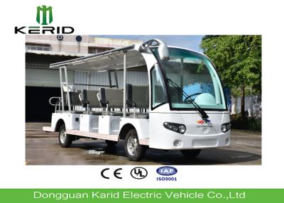 China 14 Seater Electric Sightseeing Bus With Curtis Controller / MP3 Player / Speaker for sale