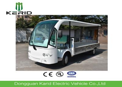 中国 7kW DCのモーター式の白い色の実用的な電気自動車の貨物バス 販売のため