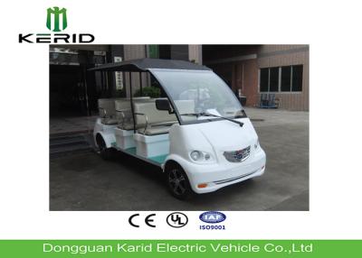 China Battery Powered 8 Seater / 6 Seater Electric Car For Tourist Sightseeing for sale